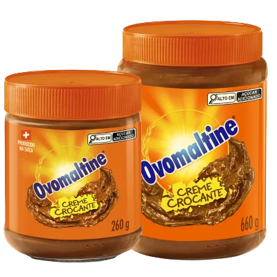 Creme crocante ovo maltine