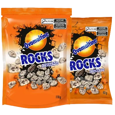 Rocks mesclado ovo maltine